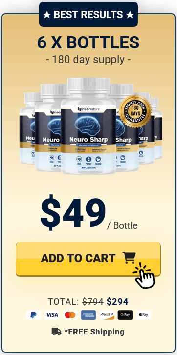 Neuro Sharp- order-now-( One Hundred Eighty Days Supply)-image